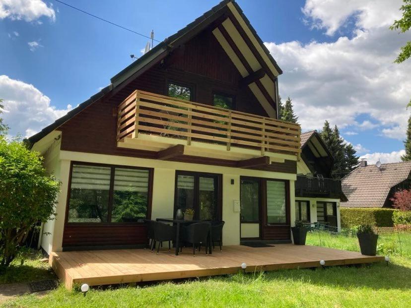 Ferienhaus Lilly Am Silbersee Frielendorf エクステリア 写真